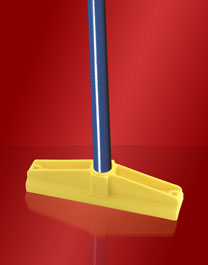 mop strap and handle